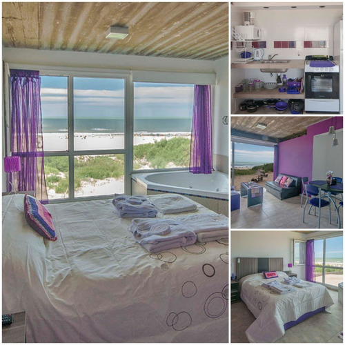 Imagen 1 de 3 de Departamentos Para 2 Personas. Frente Al Mar, Mar Azul; 43 Y Playa, Costa Atlantica.