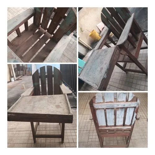 Pupitre Escolar De Madera (Usado)