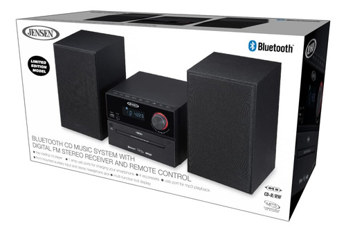 Sistema Inalámbrico Bluetooth Moderno Jensen Professional...