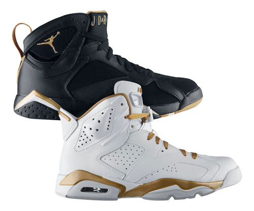 Zapatillas Jordan Golden Moments Pack (6/7) 535357-935   