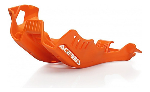 Cubre Carter Acerbis Ktm Exc 250 300 2020 Naranja 23764.010