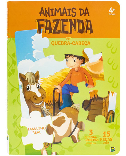 Qc20x27 Animais: Fazenda, De Editora Todolivro. Editorial Todolivro, Tapa Mole, Edición 1 En Português, 2023