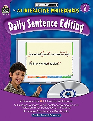 Interactive Learning Daily Sentence Editing Grd 6