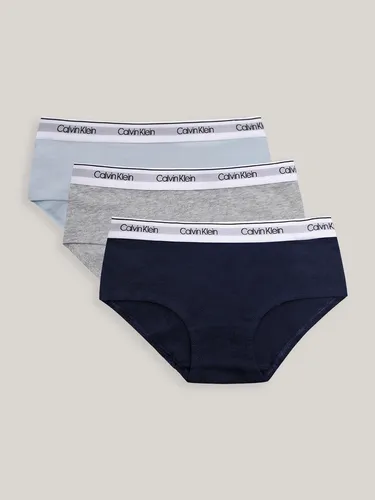 Pack 3 Calzones Niña Hipster Multicolor Calvin Klein