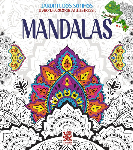Livro Para Colorir Mandalas - Jardim Dos Sonhos  Arteterapia Antiestresse, De Camelot A. Editora Camelot Editora, Capa Mole Em Português, 2023