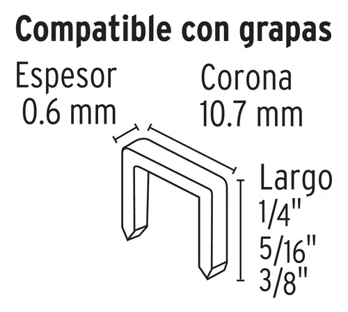 Engrampadora Martillo P/tyvek Truper Steel Framing - Fc