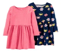 Comprar Ropa Vestido Manga Larga  Carters Niña Carters # 8 ,10 ,12