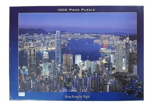 Puzzle Tomax Hong Kong De Noche X1000 (11014)
