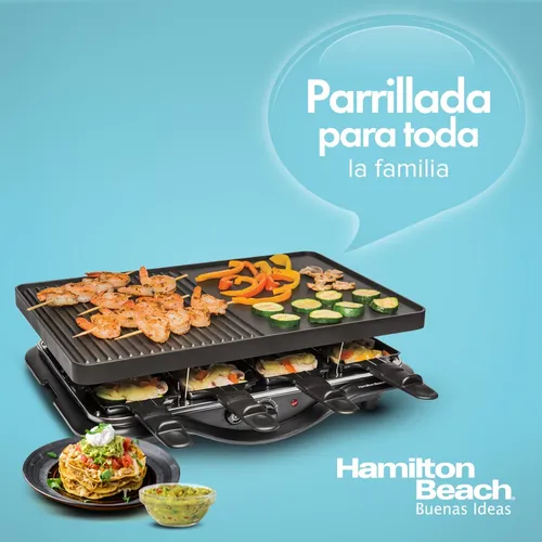 Hamilton beach raclette best sale party grill 31602
