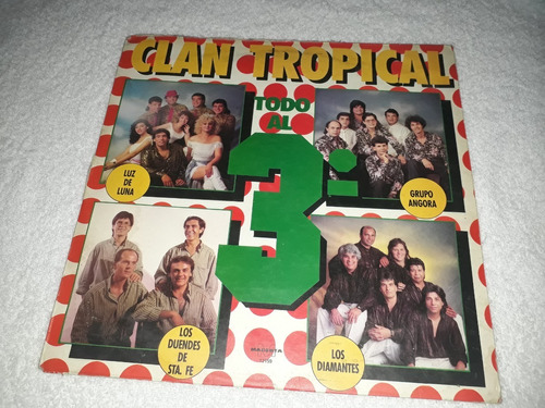 Disco De Vinilo Clan Tropical 3 Formatovinilo