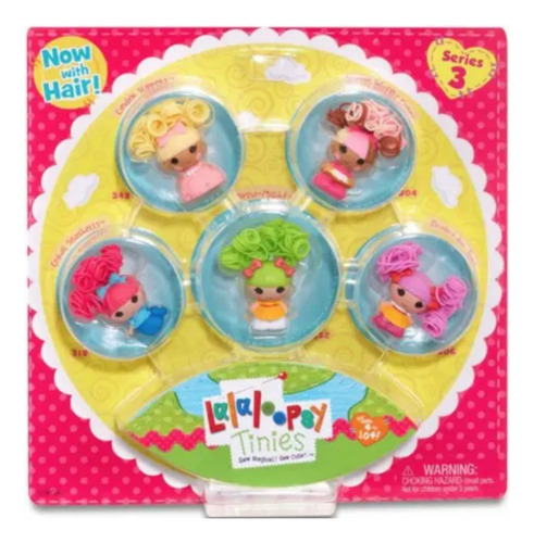 Lote Lalaloopsy Tinies With Hair Con Pelo Pack Sin Caja (Usado)