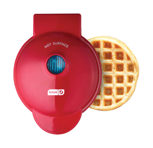 Máquina de waffles elétrica Dash  Waffle maker cor vermelho 110V