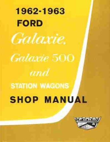 Ford Galaxie Taller Reparacion Manual Reimpresion