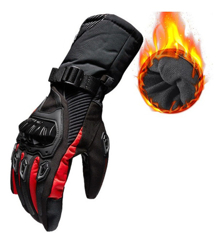 Guantes De Moto Protectores Impermeables Con Pantalla Táctil