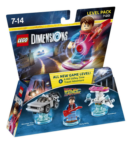 Lego Dimensions Back To The Future Level Pack 71201