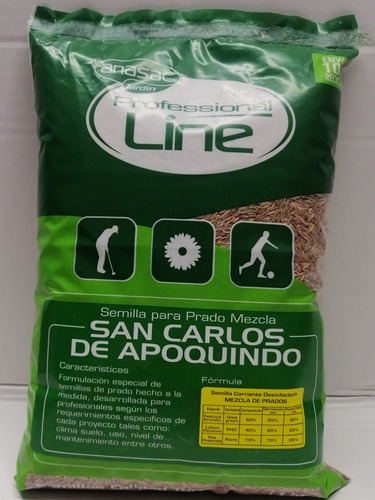 Semilla Cesped San Carlos De Apoquindo 1 Kg Anasac