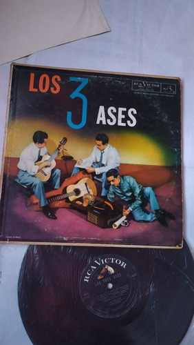 Los 3 Ases No Me Platiques Mas Disco De Vinil Original 