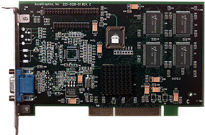 Accelgraphics Permediaii 8mb Agp Video Card 6000748 225- Cck