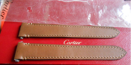 Originales Extensibles Cartier De Reloj En Piel 21.5mm Swiss