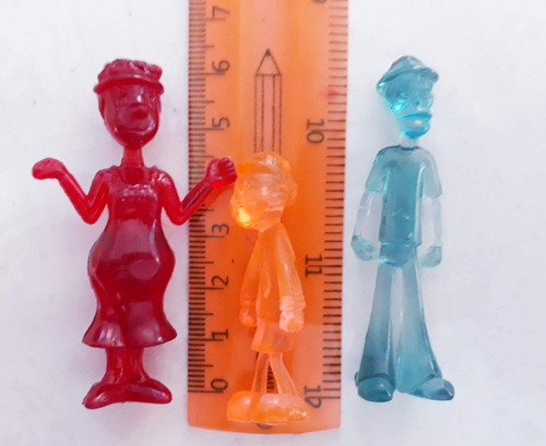 Figuras Del Chavo Del Ocho Bootleg Transparente C7 (Usado)
