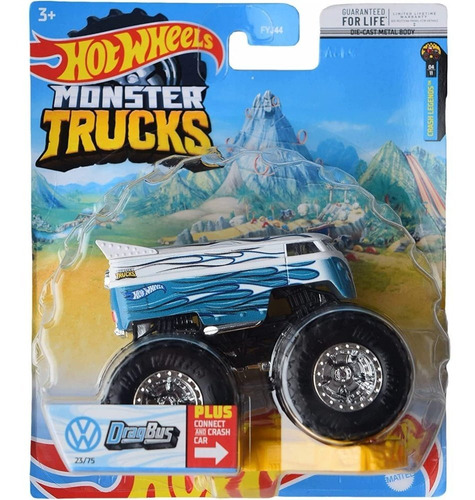 Hot Wheels Monster Truck - Dragbus 1/64 Autos Modelismo