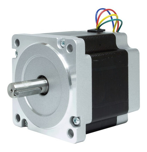 Imagem 1 de 7 de Motor De Passo Akiyama Nema 34 - 52kgf.cm - Pronta Entrega