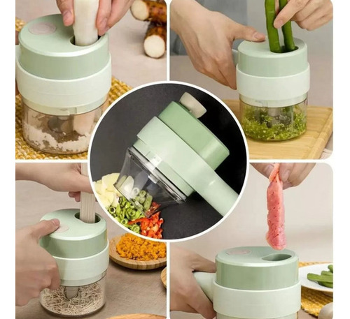Picador De Vegetales Y Verduras Eléctrico Resistente