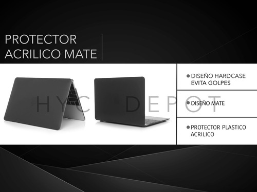 Protector De Acrilico Engomado Soft Para Macbook 12