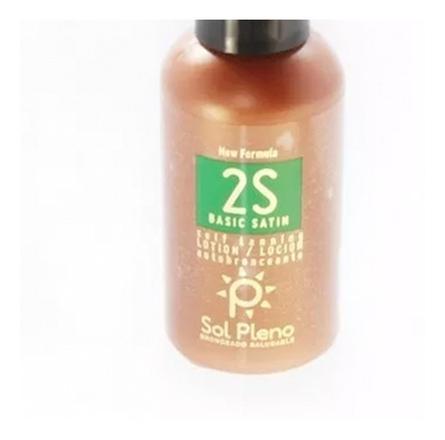 Imagen 2 de 11 de Locion 2 Basic Satin Sol Pleno Bronceado X 5 Unidades Verano
