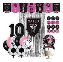 Comprar Combo Globos Messi Inter De Miami + 2 Planchas De Sticker