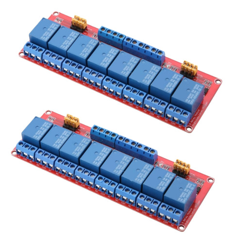 Modulo 8 Relevador Relay 24v Compatible Pic Plc Arduino