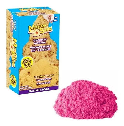 Motion Sand Repuesto Caja 800g Varios Colores Color Rosa