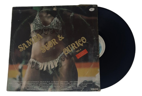 Disco De Vinil Samba Suor E Ouriço Vol 6