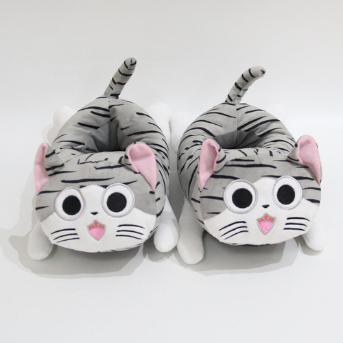 Imagen 6 de 10 de Pantuflas Gato Chii Cerradas Kawaii