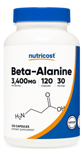 Beta - Alanina | 3400 Mg | 120u