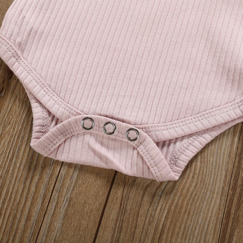 Conjunto De Ropa Para Niñas, Mameluco Y Pantalones Cortos Co