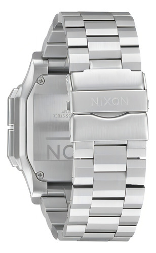 Relógio masculino Nixon Regulus Ss Black A1268-000 Silver