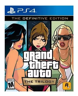 Grand Theft Auto The Trilogy Definitive Edition Juego Ps4