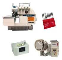 Comprar Maq Overlock 5 Hilos Industrial+mesa Y Motor Nueva 