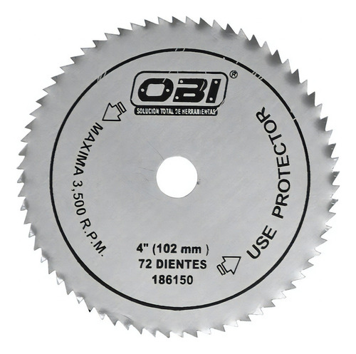 Sierra Para Madera De 4 Y Adaptador 190193 Obi