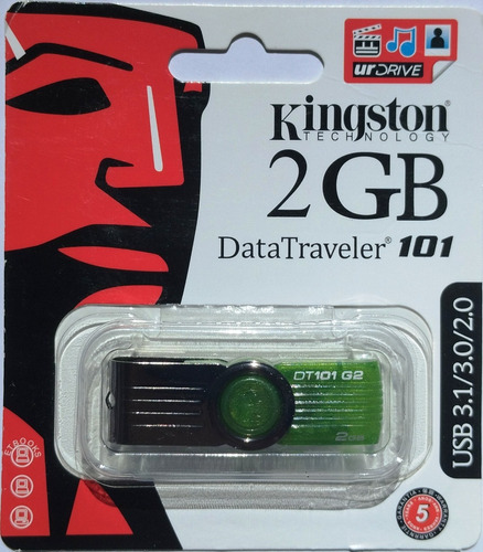 Pendrive De 2 Gb Kingston