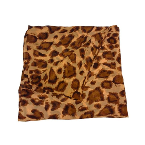 Imagen 2 de 3 de Fight For Right Pashmina Chalina Estampadas Leopardo