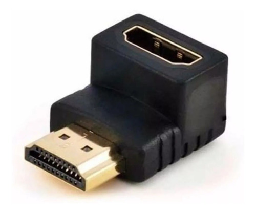 Adaptador Hdmi 90 Graus Em L Macho X Fêmea 1.4 P/ Tv Parede