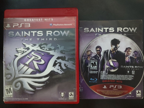 Saints Row The Third Playstation 3 Ps3 Original Físico 