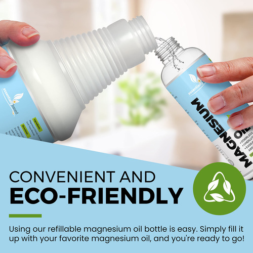 Aceite De Magnesio Essentiallybased 100% Puro 355ml