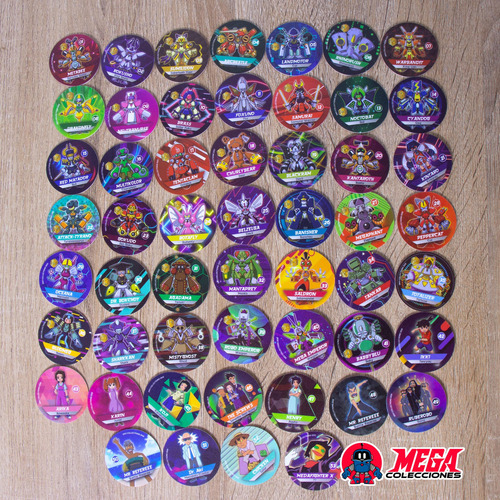 Medabots Tazos + Colecciónador