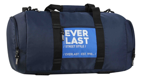 Imagen 1 de 10 de Bolso Everlast Gym Grande Deportivo Urbano Reforzado Tira De Hombro Color La Mejor Calidad! Diseño Local By Happy Buy