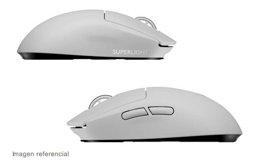 Imagen 3 de 5 de Mouse De Juego Inalámbrico Logitech Pro X Superlight Blanco