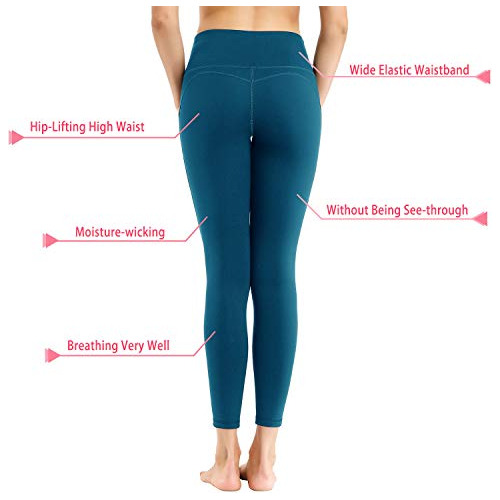 Espidoo Pantalon Yoga Para Dama Cintura Leggings Control 4