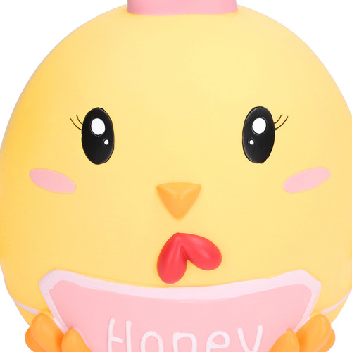 Yellow Coin Bank De Gran Capacidad Interna, Linda Caricatura